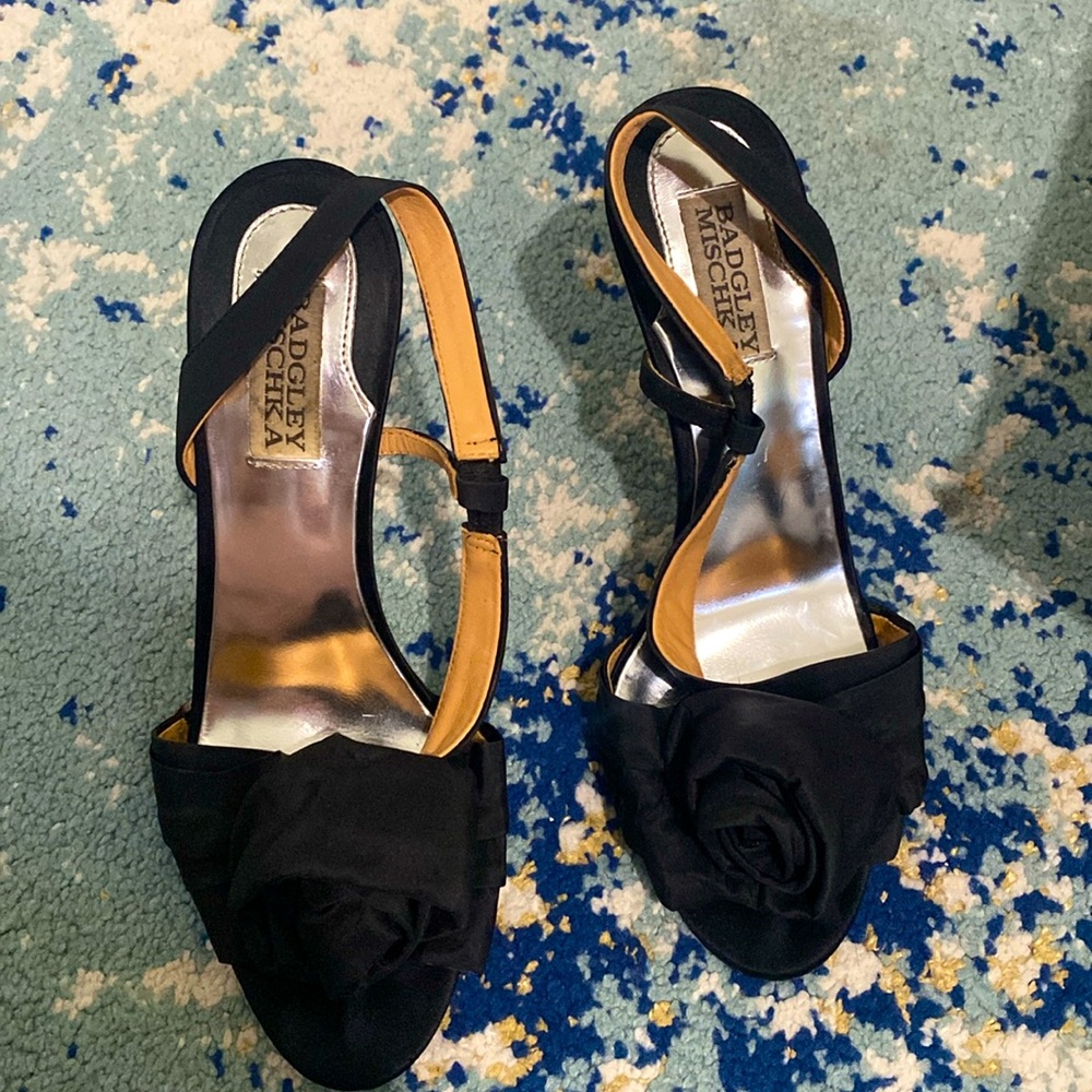 Black Badgley Mischka Heels